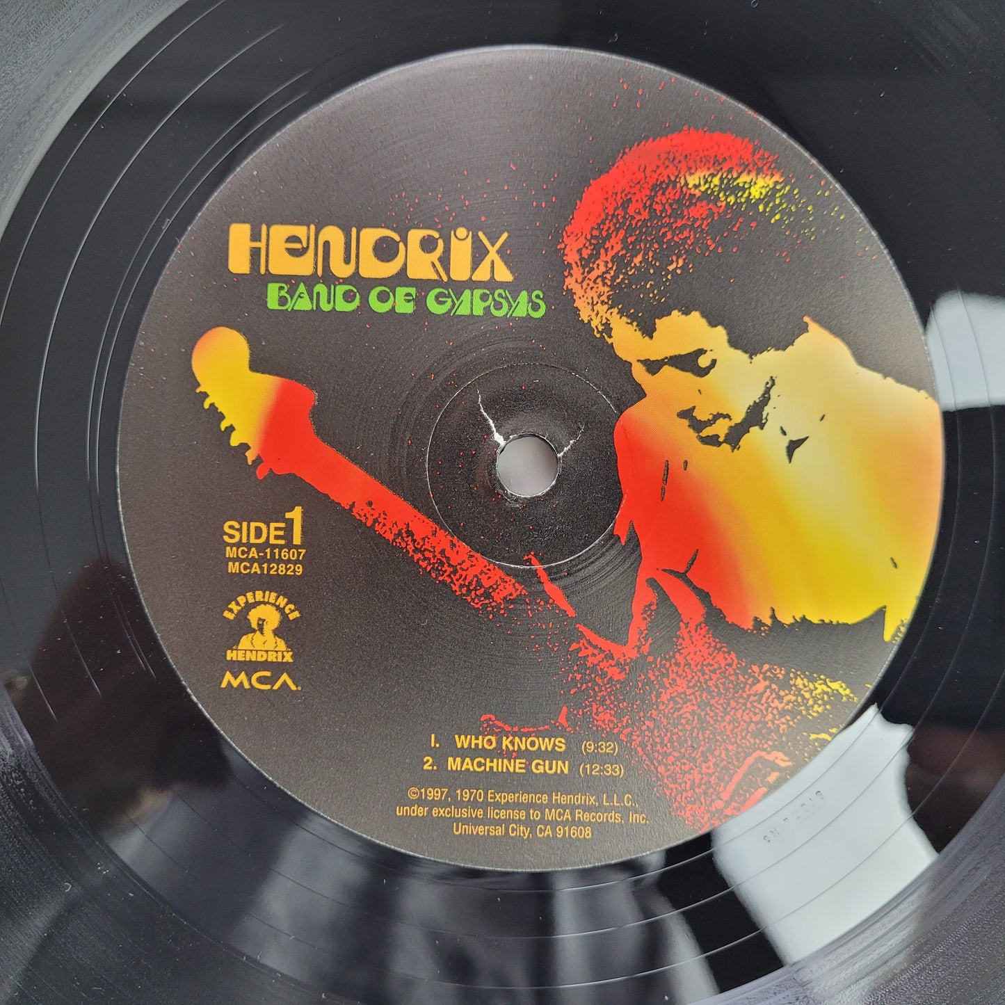 Jimi Hendrix,Band Of Gypsys,Includes the full colour booklet,LP Album