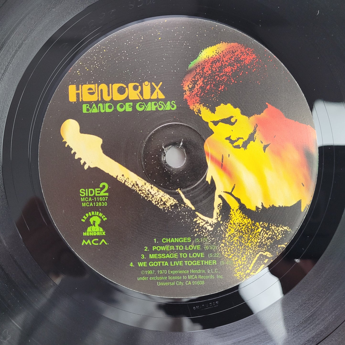 Jimi Hendrix,Band Of Gypsys,Includes the full colour booklet,LP Album