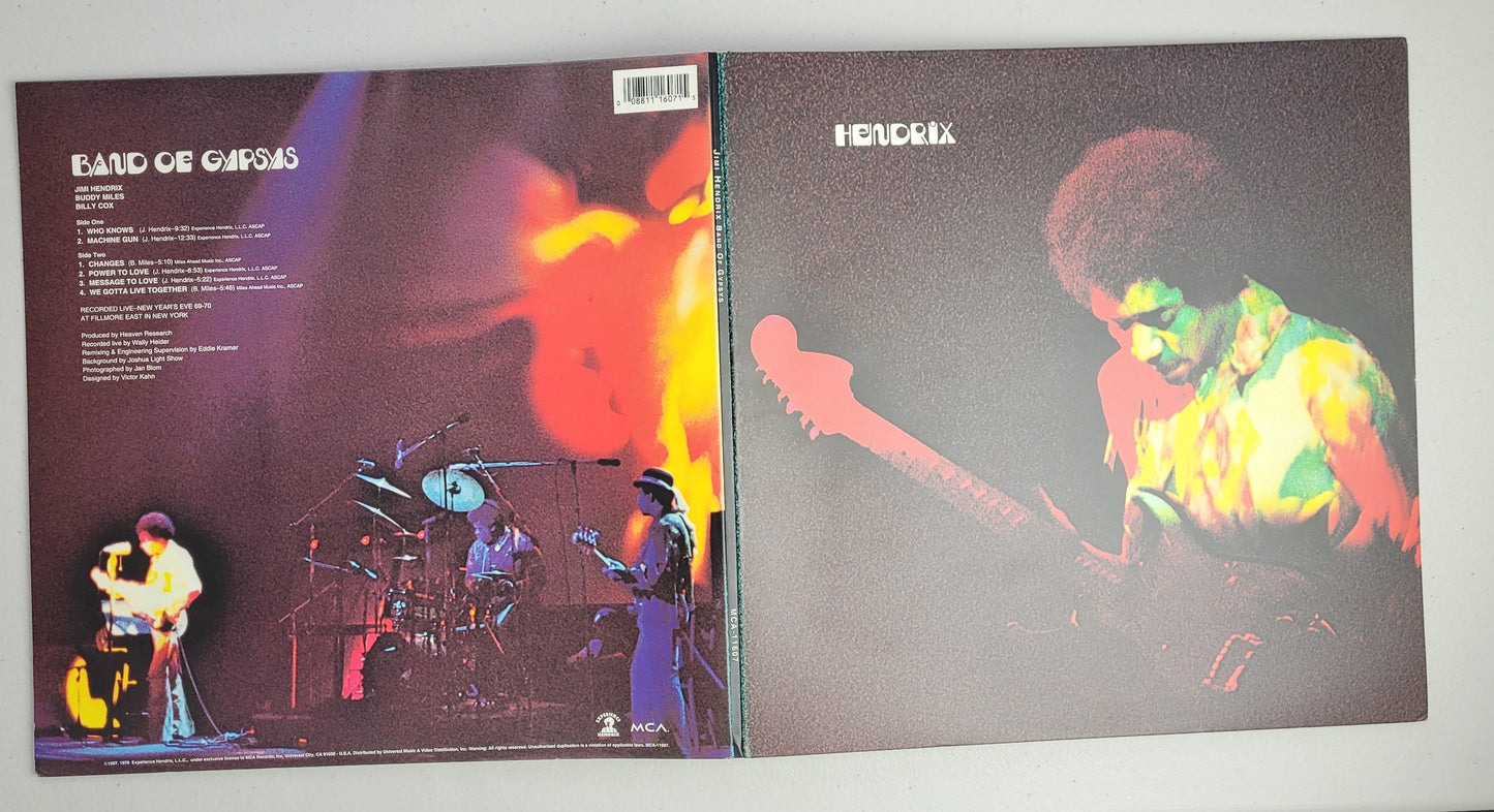 Jimi Hendrix,Band Of Gypsys,Includes the full colour booklet,LP Album
