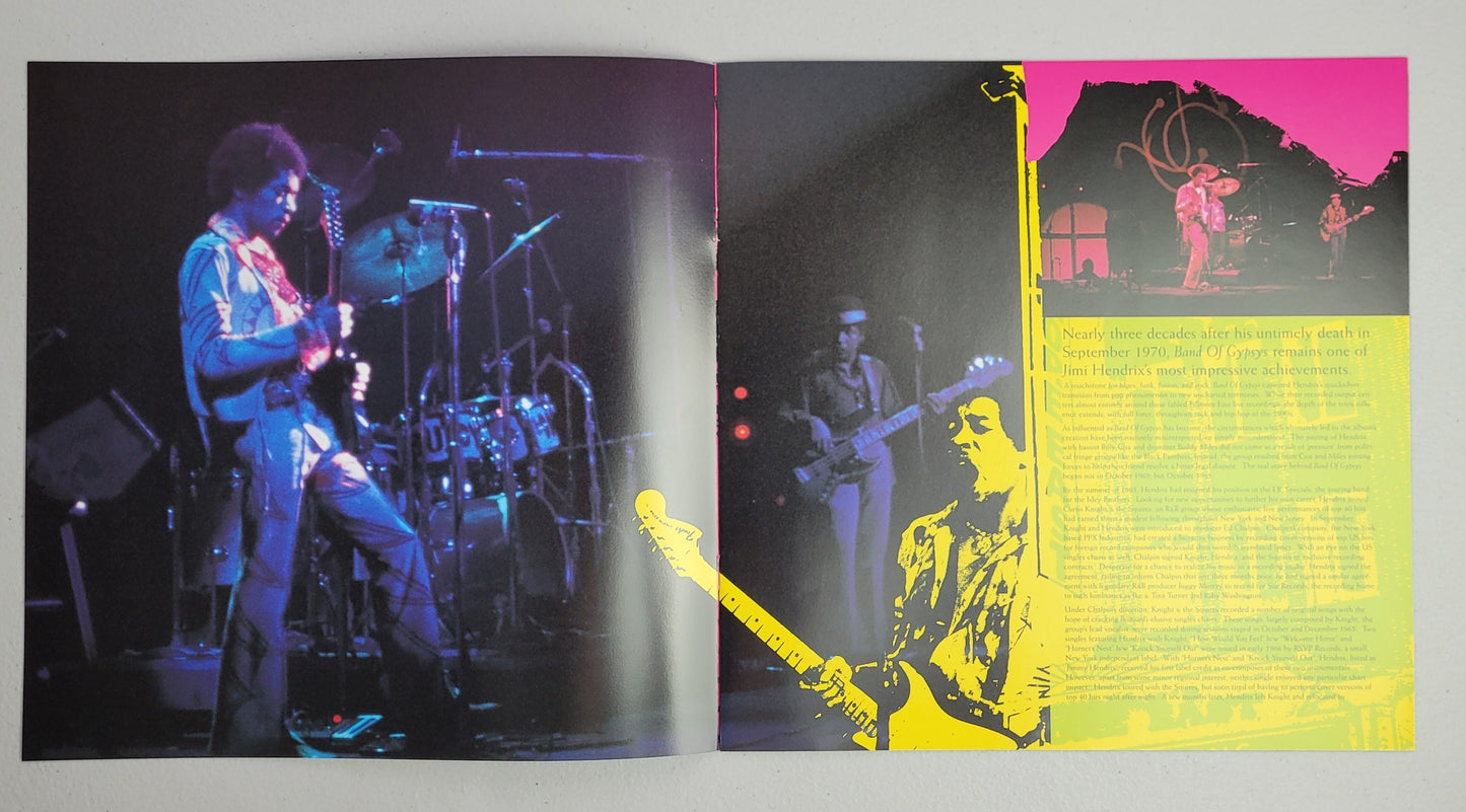 Jimi Hendrix,Band Of Gypsys,Includes the full colour booklet,LP Album