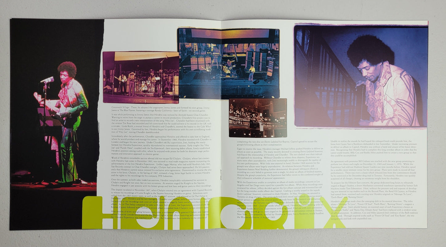 Jimi Hendrix,Band Of Gypsys,Includes the full colour booklet,LP Album