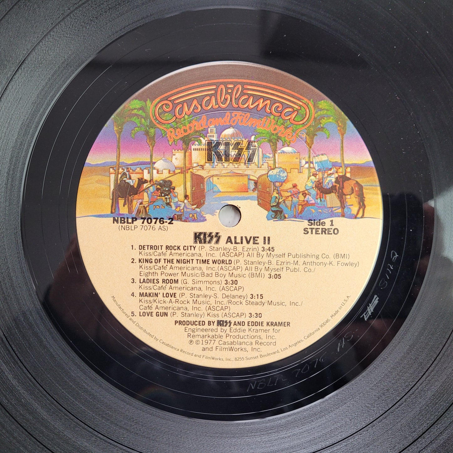 Kiss,Alive II,Original USA pressing. Evolution of Kiss booklet,LP Album