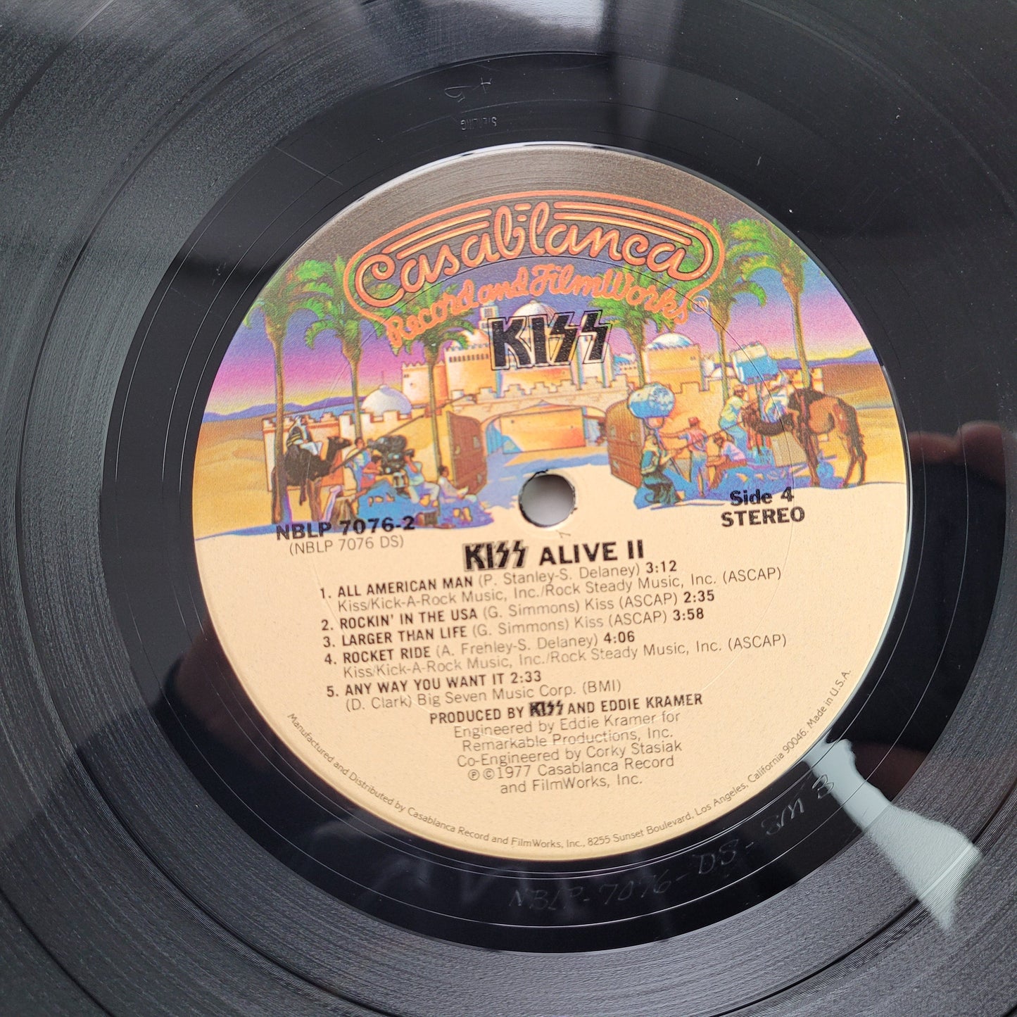 Kiss,Alive II,Original USA pressing. Evolution of Kiss booklet,LP Album