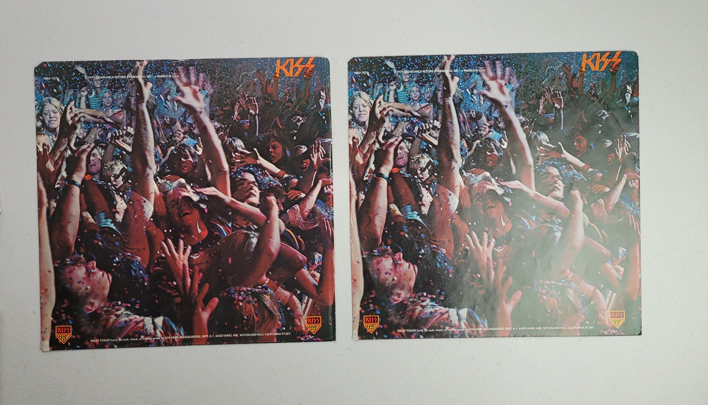 Kiss,Alive II,Original USA pressing. Evolution of Kiss booklet,LP Album