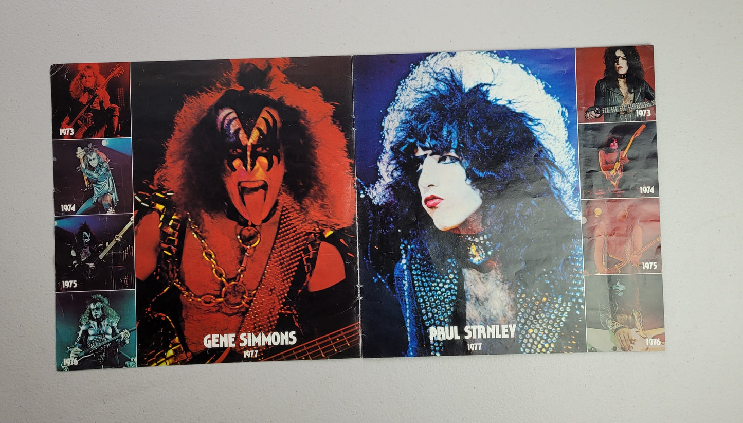 Kiss,Alive II,Original USA pressing. Evolution of Kiss booklet,LP Album
