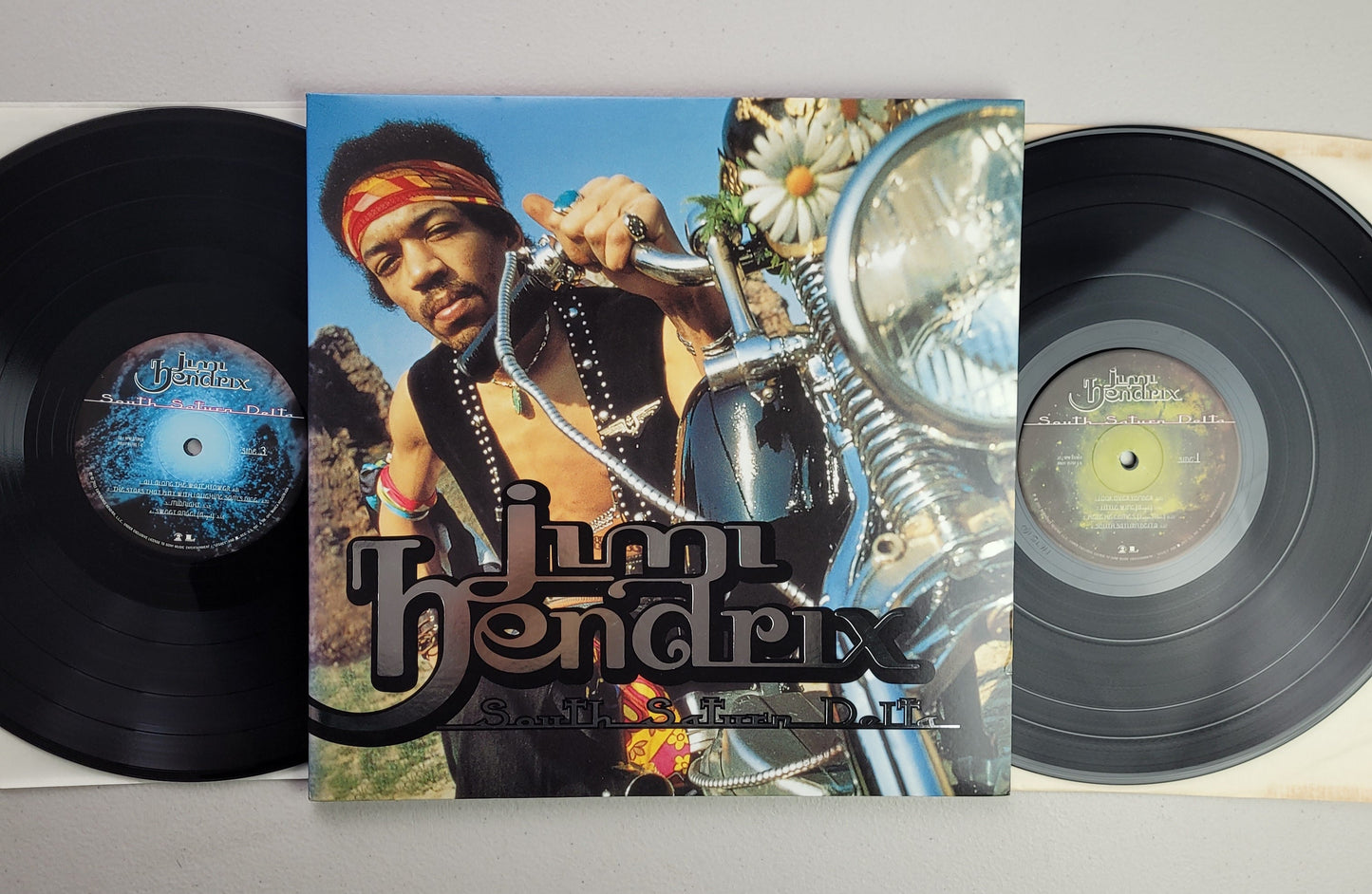 Jimi Hendrix,South Saturn Delta,180g 8 page glossy picture booklet,LP Album