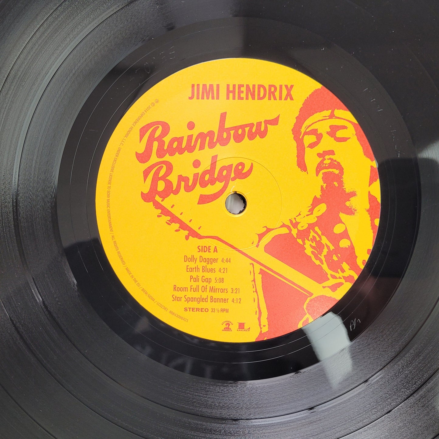 Jimi Hendrix,Rainbow Bridge - OST,+ hype sticker,Audiophile edition,LP Album