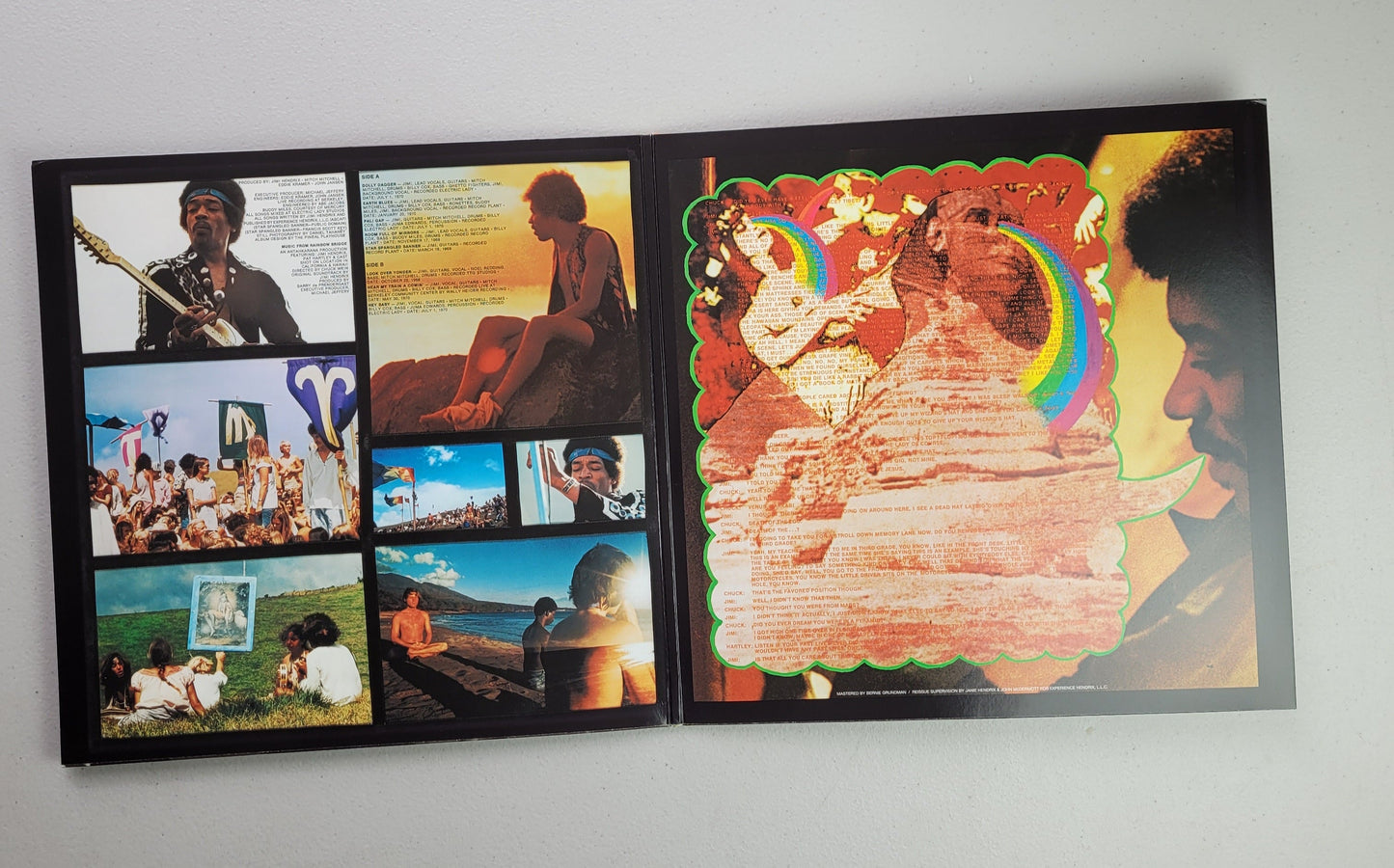 Jimi Hendrix,Rainbow Bridge - OST,+ hype sticker,Audiophile edition,LP Album