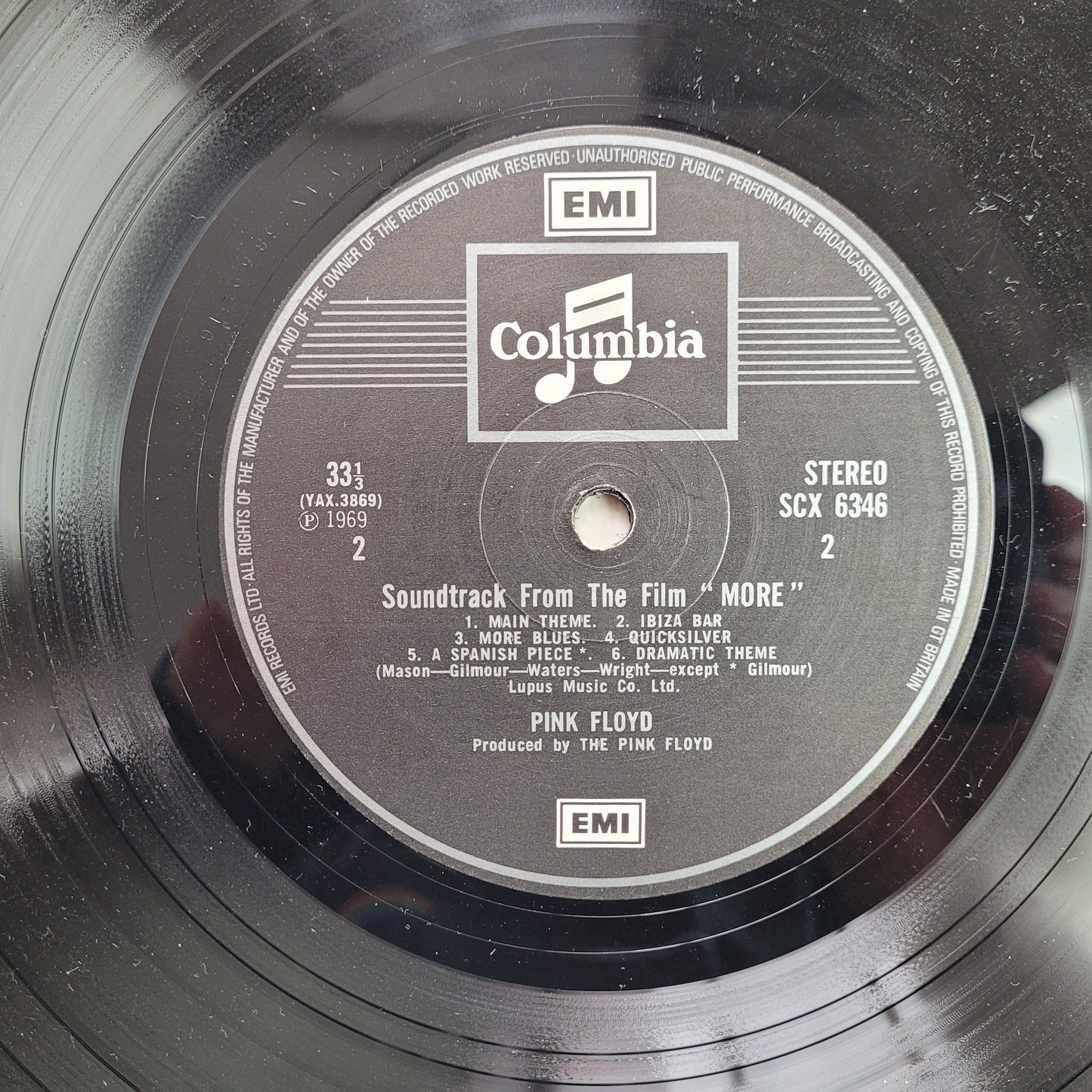 Pink Floyd,Soundtrack From The Film "More",LP Album