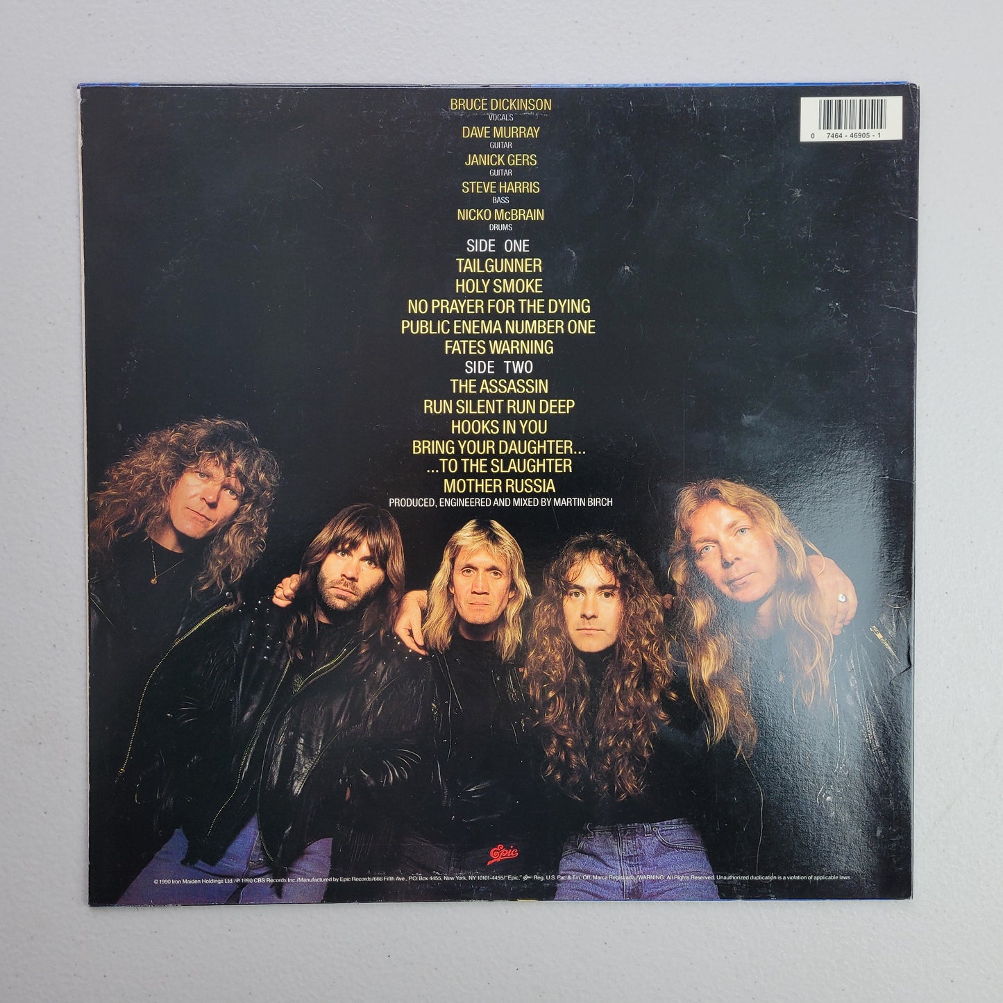 Iron Maiden,No Prayer For The Dying,Limited edition Red vinyl,LP Album