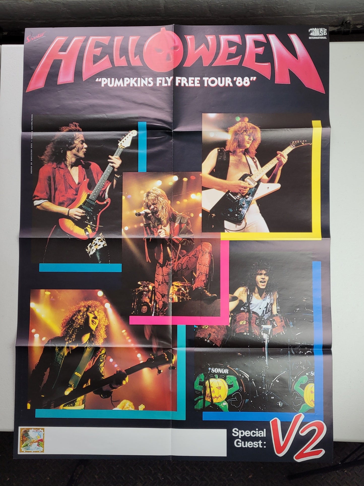 Helloween,Keeper Of The Seven Keys - Part I,+ poster,LP Album