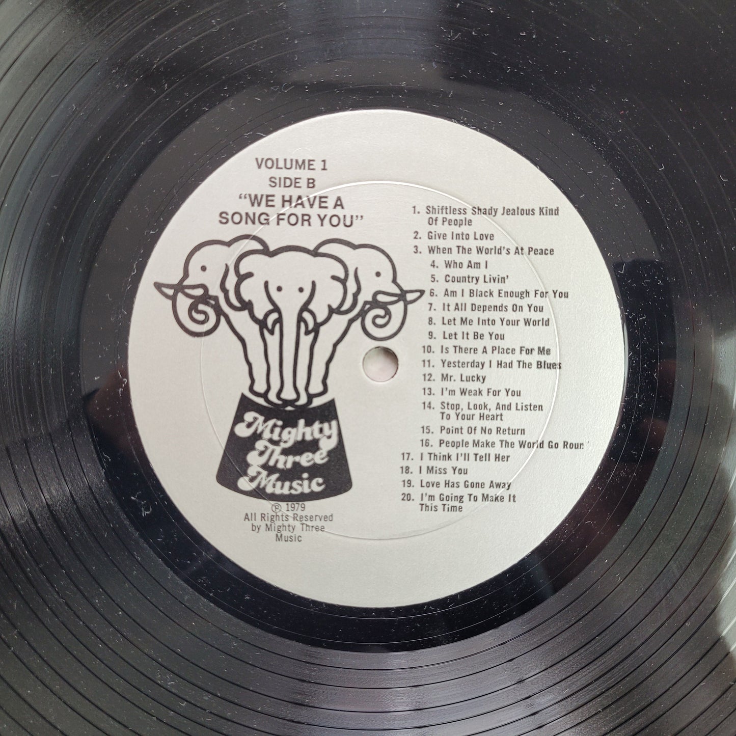 Mighty Three Music "We Have A Song For You",3 record box set,LP Album Box Set