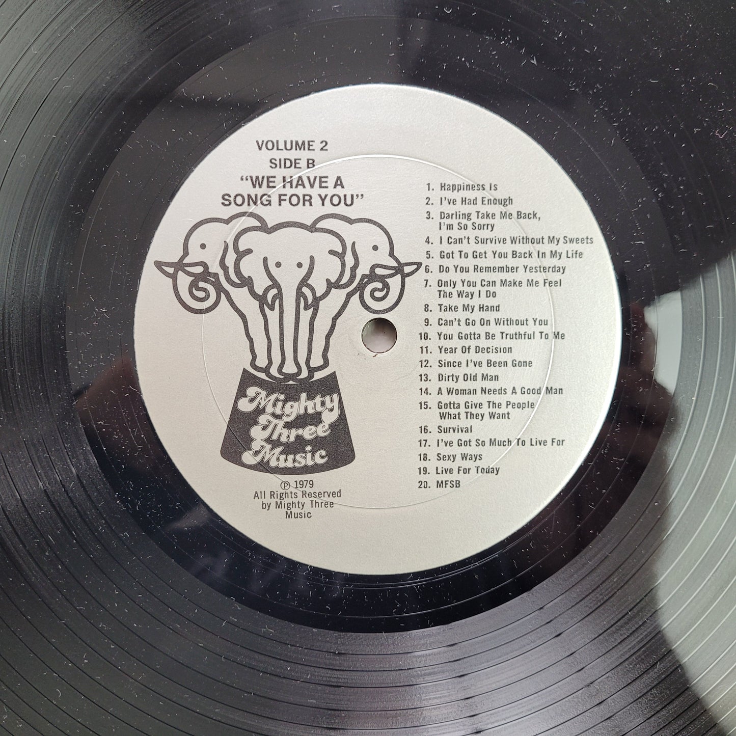 Mighty Three Music "We Have A Song For You",3 record box set,LP Album Box Set