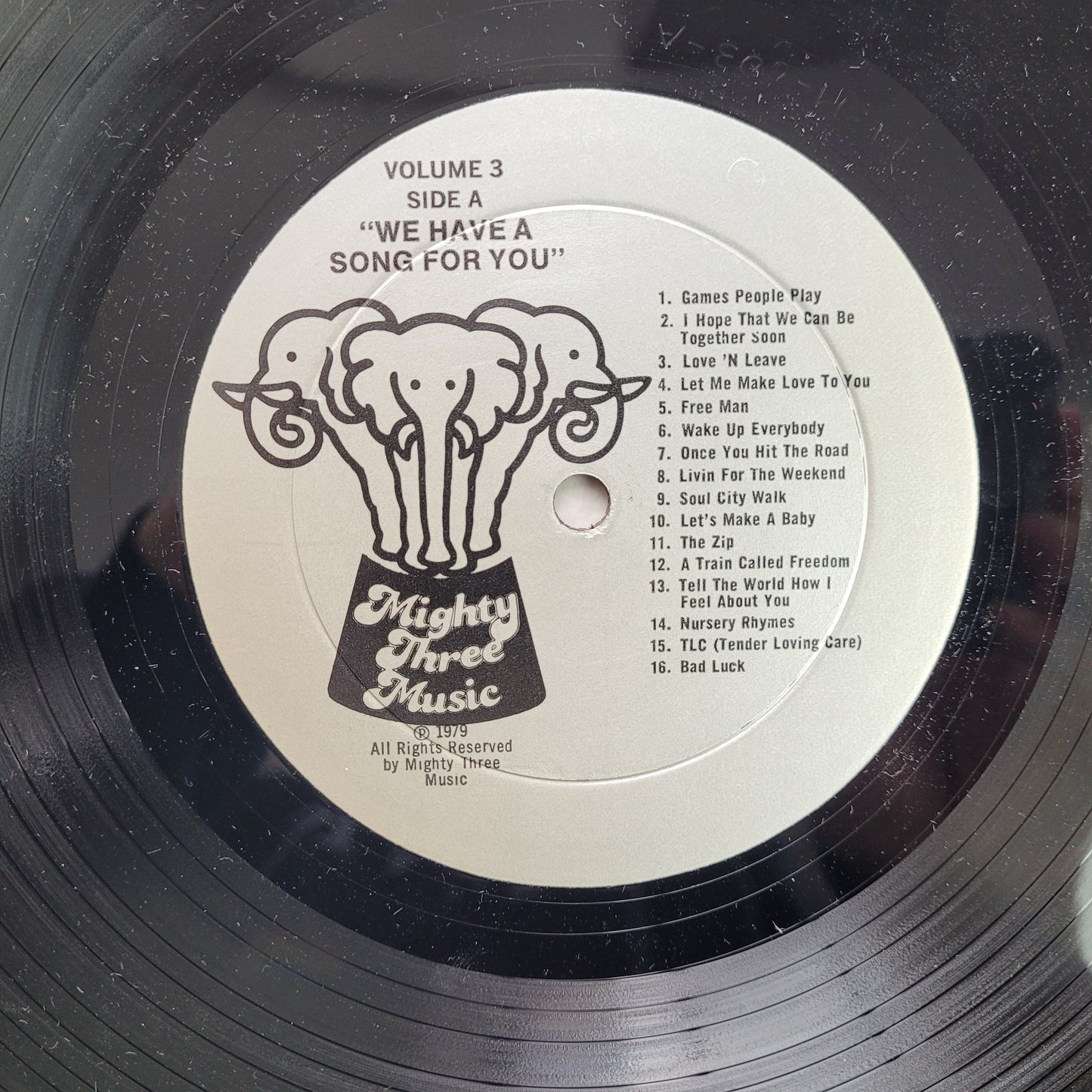 Mighty Three Music "We Have A Song For You",3 record box set,LP Album Box Set