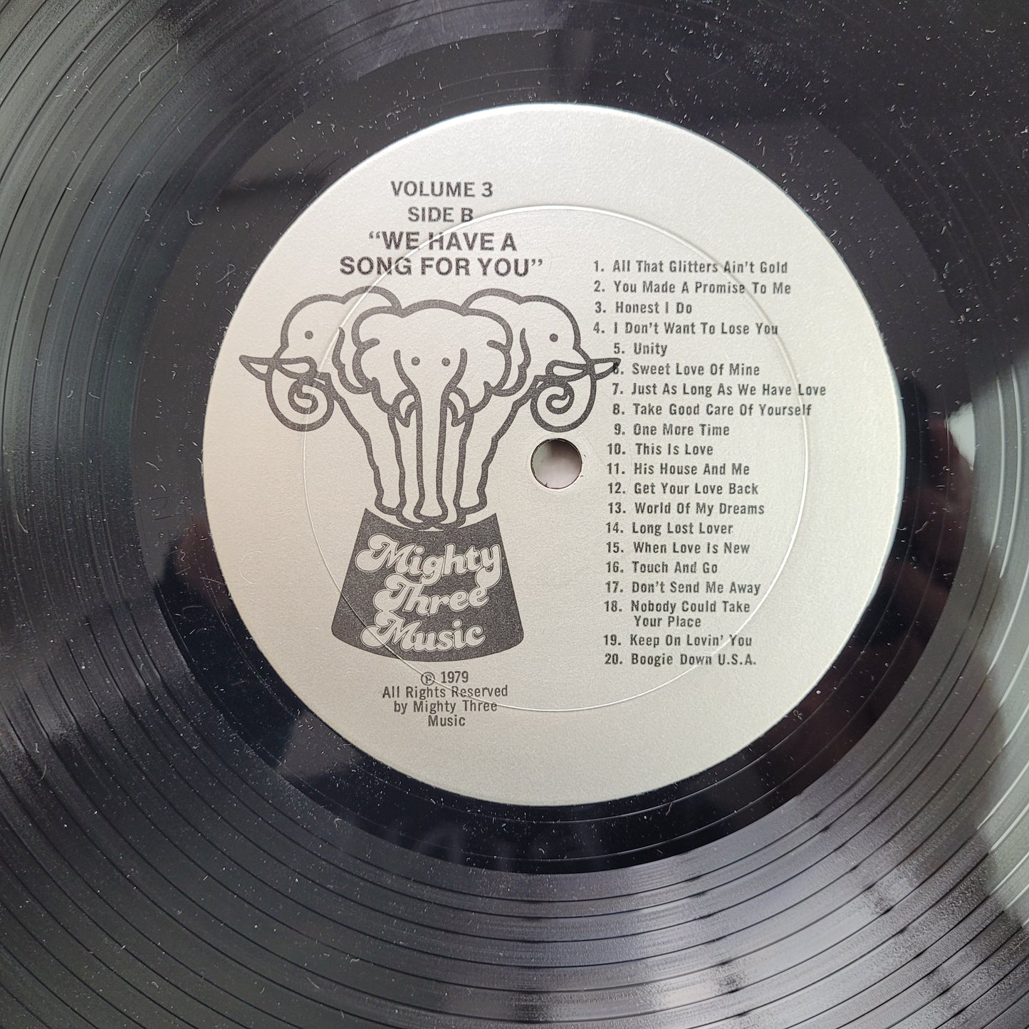Mighty Three Music "We Have A Song For You",3 record box set,LP Album Box Set