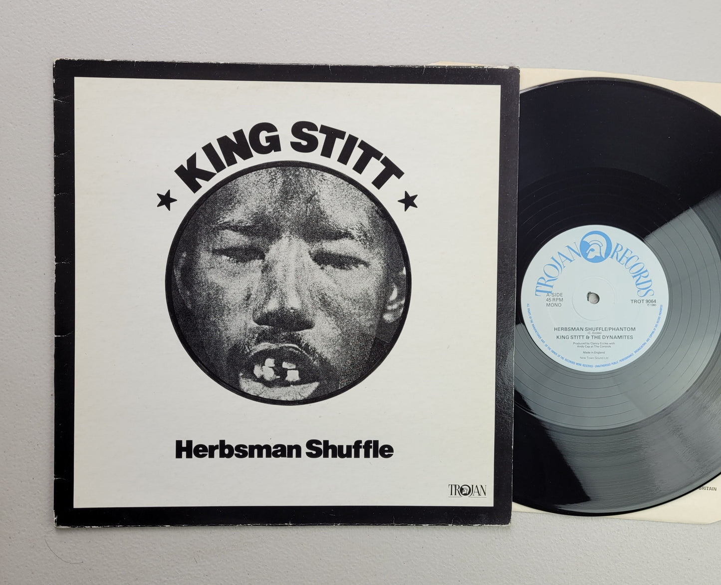 King Stitt & The Dynamites,Herbsman Shuffle,12" Single