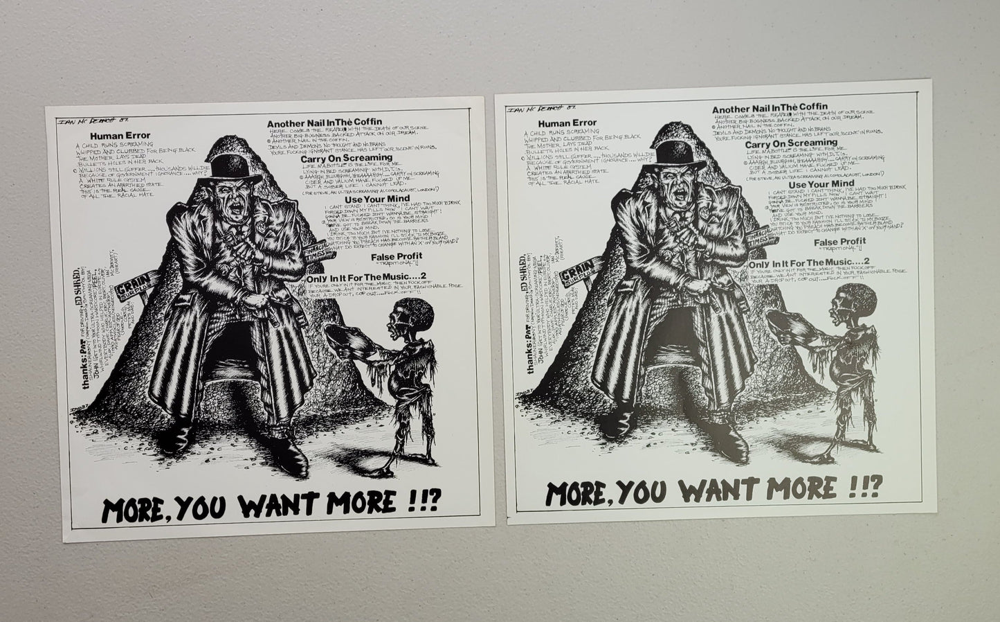 Extreme Noise Terror,The Peel Sessions,There are two inserts,12" Single