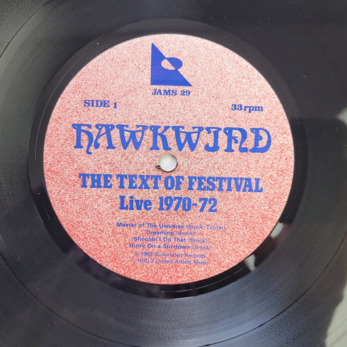 Hawkwind,The Text Of Festival - Hawkwind Live 1970-72, LP Album