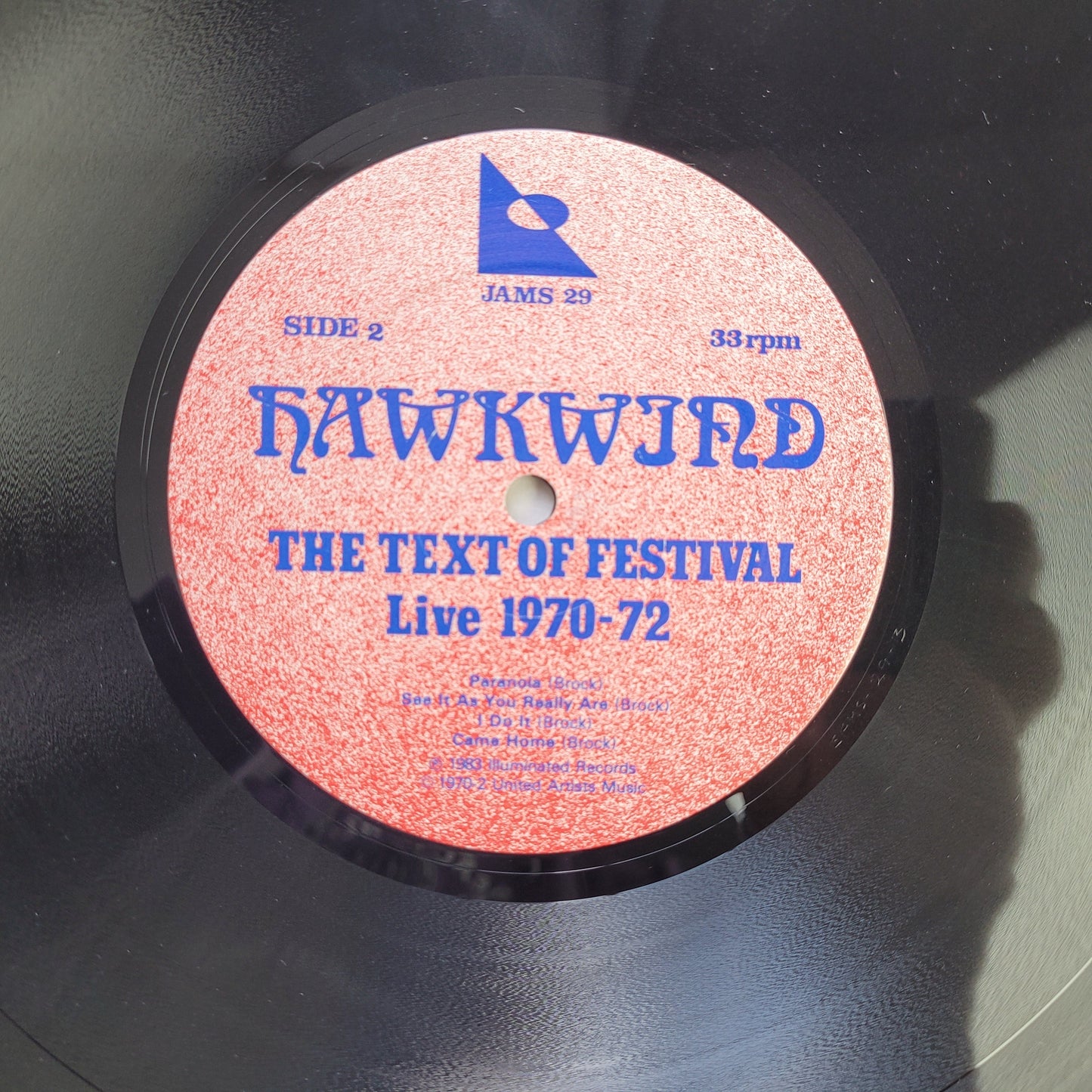 Hawkwind,The Text Of Festival - Hawkwind Live 1970-72, LP Album