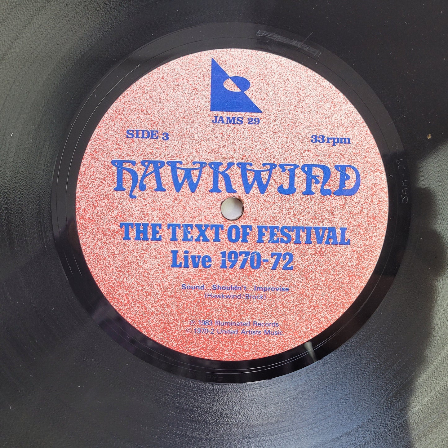 Hawkwind,The Text Of Festival - Hawkwind Live 1970-72, LP Album