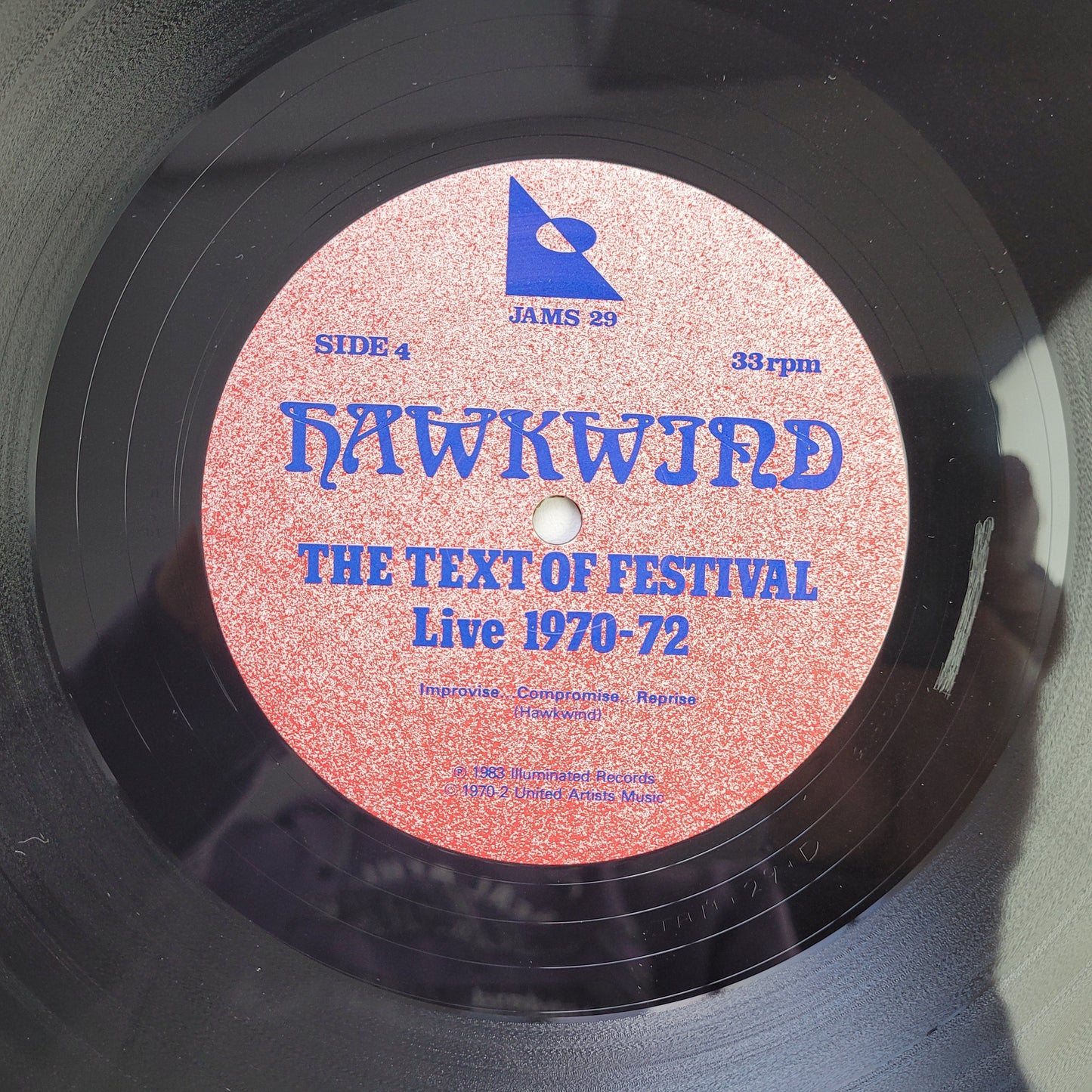 Hawkwind,The Text Of Festival - Hawkwind Live 1970-72, LP Album