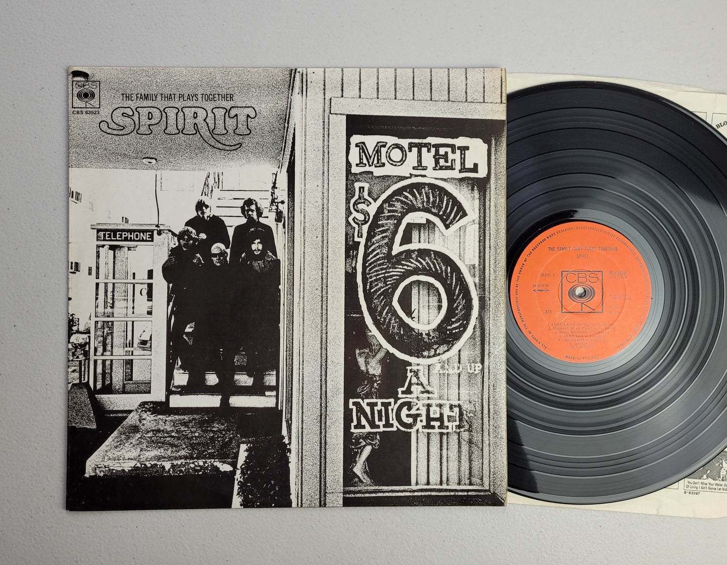 Spirit,The Family That Plays Together, LP Album, Mono