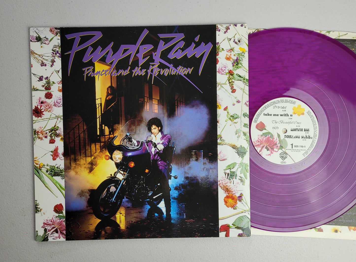 Prince, Purple Rain, Rare Limited Edition Purple Vinyl, LP Album