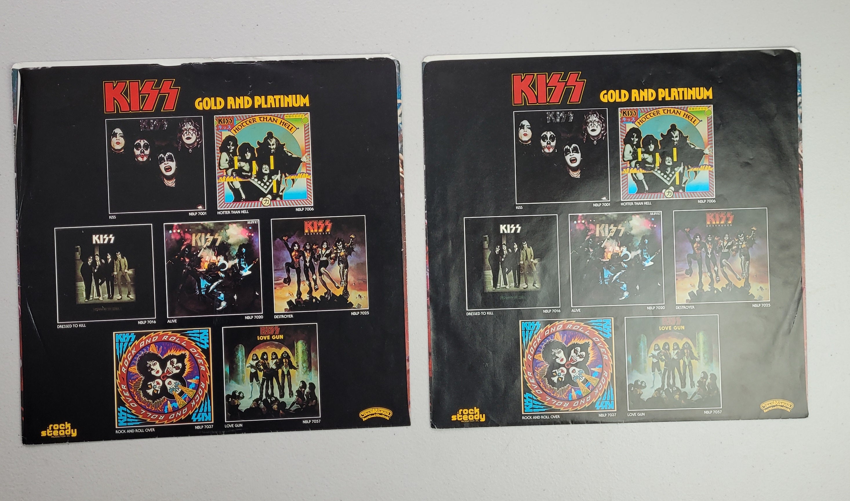 Kiss alive good vinyl