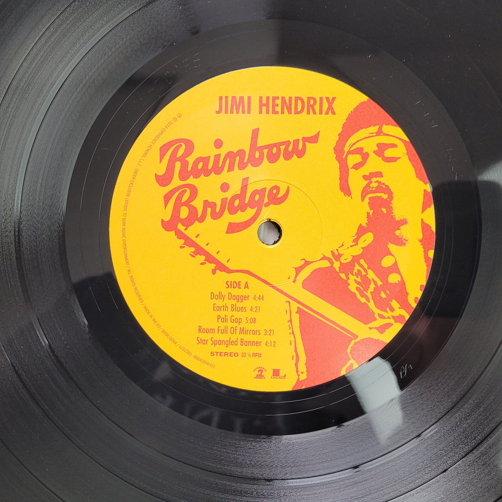Jimi Hendrix,Rainbow Bridge - OST,+ hype sticker,Audiophile edition,LP ...