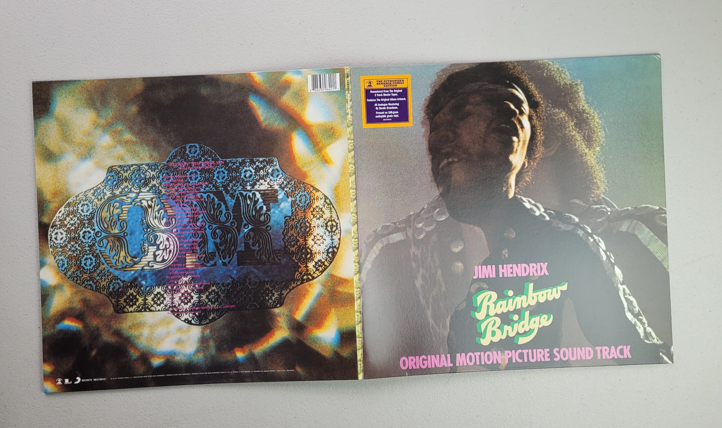 Jimi Hendrix,Rainbow Bridge - OST,+ hype sticker,Audiophile edition,LP Album